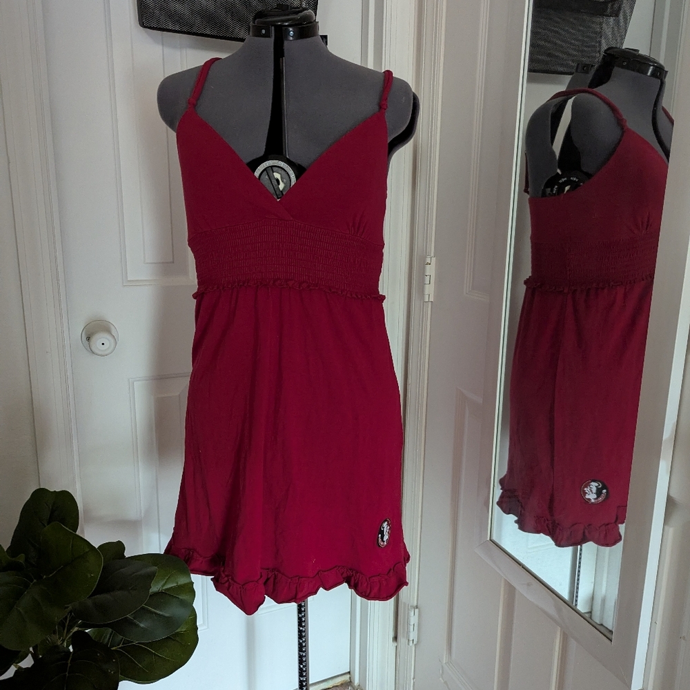 Elegant Red Mini Dress